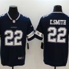 men's & kids Activewear Football Uniform #22 Emmitt Smith Jerseys Navy Player Game Limited Shirt