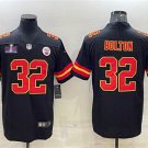 men's & kids Activewear Football Uniform #32 Nick Bolton Jerseys Black 2024 Super Bowl LVIII Shirt