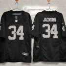men's & kids Activewear Football Uniform #34 Bo Jackson Jerseys 2024 Black F.U.S.E Limited Shirt