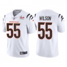 men's & kids Activewear Football Uniform #55 Logan Wilson Jerseys White 2022 Super Bowl LVI Shirt