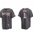 men's & youth Activewear Baseball Uniform 1 MacKenzie Gore Jerseys Gray City Connect Player Shirt