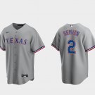 men's & youth Activewear Baseball Uniform 2 Marcus Semien Jerseys Gray Away Player Game Shirt