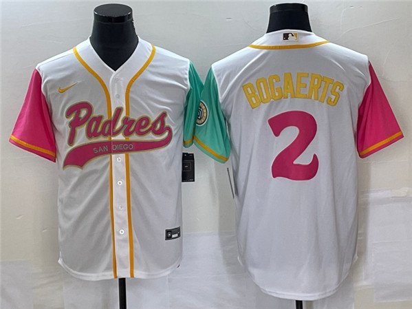 men's & youth Activewear Baseball Uniform 2 Xander Bogaerts Jerseys White 2023 City Connect Shirt