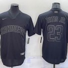 men's & youth Activewear Baseball Uniform 23 Fernando Tatis Jr. Jerseys Black Fashion Pullover Shirt