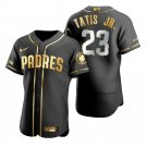 men's & youth Activewear Baseball Uniform 23 Fernando Tatis Jr. Jerseys Black Golden Edition Shirt