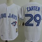 men's & youth Activewear Baseball Uniform 29 Joe Carter Jerseys 1993 Vintage White Throwback Shirt