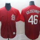 men's & youth Activewear Baseball Uniform 46 Paul Goldschmidt Jerseys Red Fade Fashion Shirt