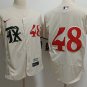 men's & youth Activewear Baseball Uniform 48 Jacob DeGrom Jerseys Cream City Connect Player Shirt
