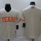 men's & youth Activewear Baseball Uniform Texas Rangers Blank Jerseys Cream CoolBase Shirt