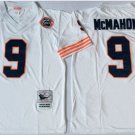 men's & youth Activewear Football Uniform #9 Jim McMahon Jerseys Vintage White Throwback Shirt