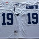 men's & youth Activewear Football Uniform #19 Lance Alworth Jerseys Vintage White Throwback Shirt