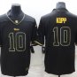 men's Activewear Football LA Rams Uniform #10 Cooper Kupp Jerseys Black Golded Edition Limited Shirt
