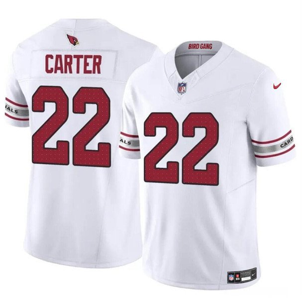 Arizona Cardinals Michael Carter White 2024 F.U.S.E. Vapor Jersey