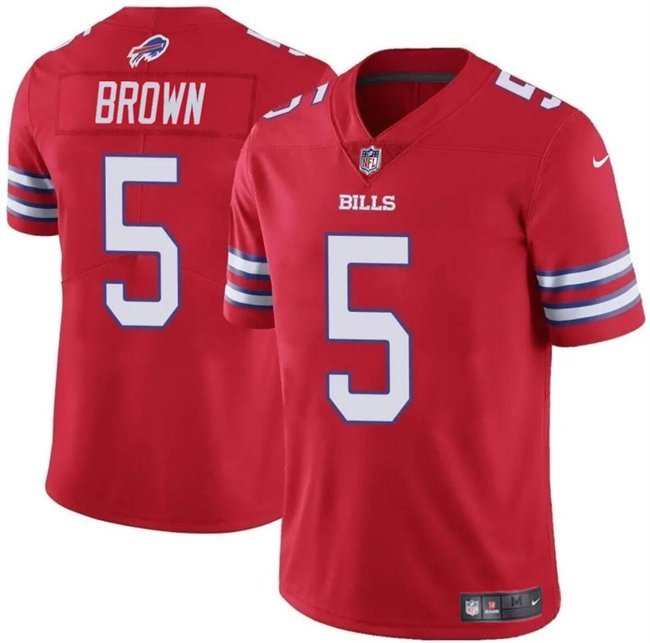 Buffalo Bills Anthony Brown Color Rush Football Jersey Red