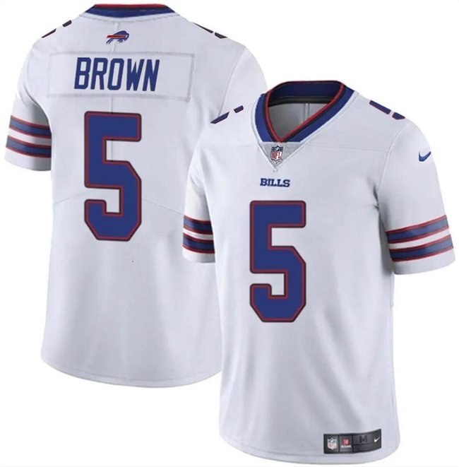 Buffalo Bills Anthony Brown Limited Football Jersey White