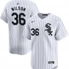 Chicago White Sox Steven Wilson 2024 Home Jersey White
