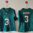 Miami Dolphins #3 Myles Gaskin Aqua 2024 F.U.S.E Vapor Limited Football Jersey