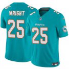 Miami Dolphins Jaylen Wright Aqua2024 F.U.S.E Vapor Limited Football Jersey