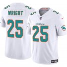 Miami Dolphins Jaylen Wright White 2024 F.U.S.E Vapor Limited Football Jersey