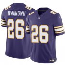 Minnesota Vikings Kene Nwangwu Throwback Purple 2023 F.U.S.E. Football Jersey