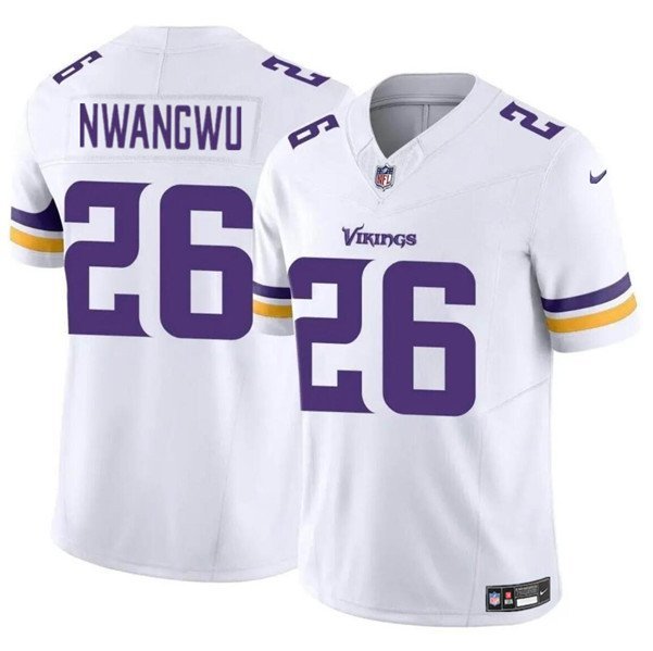Minnesota Vikings Kene Nwangwu White 2023 F.U.S.E. Football Jersey