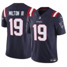 New England Patriots #19 Joe Milton III Navy 2023 F.U.S.E. Vapor Limited Football Jersey