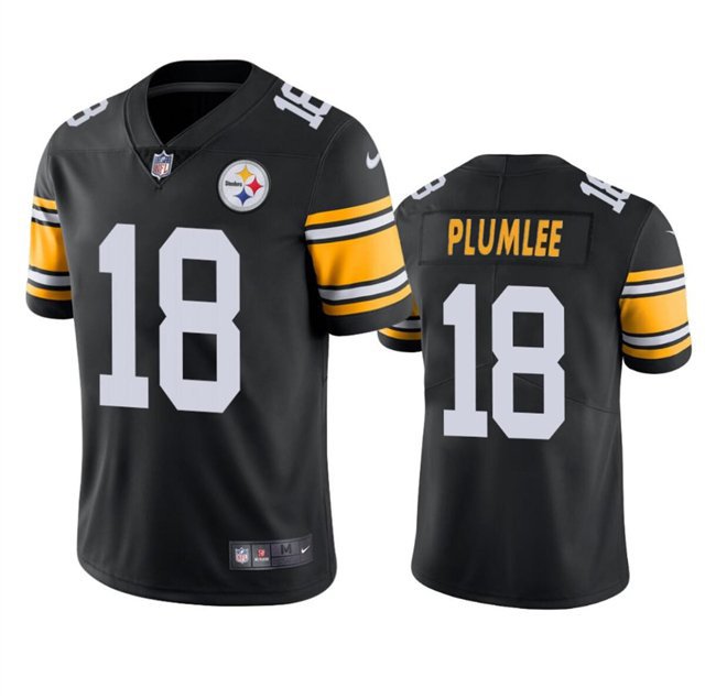 Pittsburgh Steelers John Rhys Plumlee Black Vapor Football Jersey