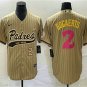 San Diego Padres Xander Bogaerts Number Tan 2023 City Jersey