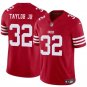 San Francisco 49ers Patrick Taylor Jr Red 2024 F.U.S.E. Vapor Jersey