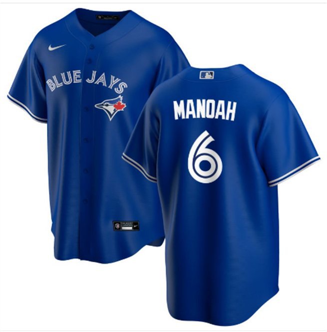 Toronto Blue Jays Alek Manoah Jersey Royal Blue