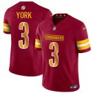 Washington Commanders Cade York Burgundy 2024 F.U.S.E. Vapor Limited Jersey