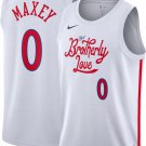 Men & Youth #0 Tyrese Maxey Philadelphia 76ers 2022-23 City Edition White Jersey