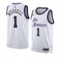 Men & Youth #1 D'Angelo Russell Los Angeles Lakers 2022-23 City Edition White Jersey