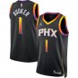 Men & Youth #1 Devin Booker Phoenix Suns 2022-23 Statement Edition Black Jersey
