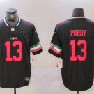Men's 49ers Brock Purdy Black F.U.S.E. Mexico Vapor Limited Football Jersey