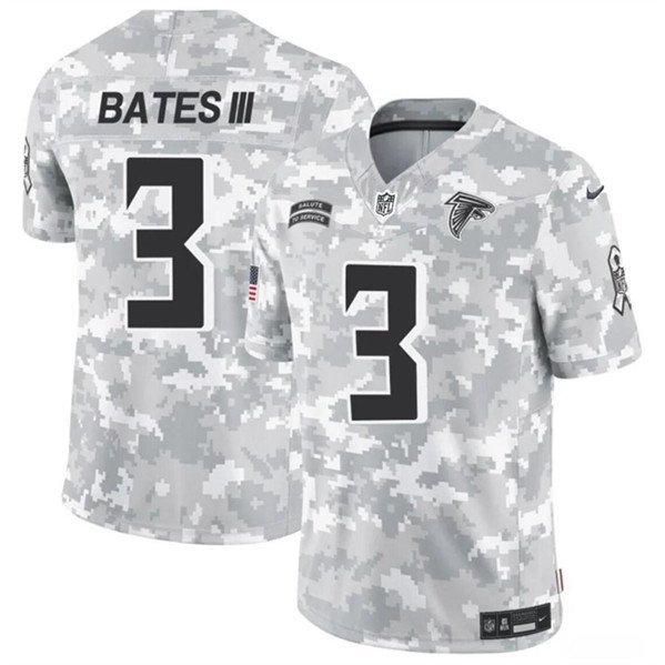 Men's Atlanta Falcons #3 Jessie Bates III 2024 F.U.S.E. Arctic Camo Salute to Service Limited Jersey