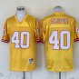 Men's Buccaneers Mike Alstott Gold Throwback Football Stitched Jersey