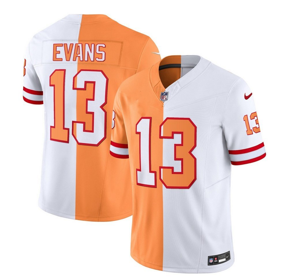 Men's Buccaneers Mike Evans 2023 F.U.S.E. Split Throwback Limited Jersey