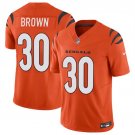Men's Cincinnati Bengals #30 Chase Brown Orange 2024 F.U.S.E. Vapor Untouchable Jersey