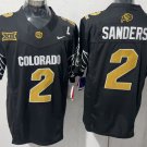 Men's Colorado Buffaloes #2 Shedeur Sanders College FUSE Jersey Black 2025