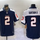 Men's Denver Broncos #2 Patrick Surtain II Navy 2024 F.U.S.E. V2 Throwback Vapor Limited Jersey