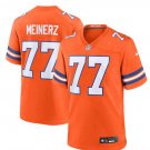 Mens Denver Broncos Quinn Meinerz Mile High Collection 1977 Throwback F.U.S.E. Limited Jersey