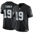 Men's Las Vegas Raiders #19 DJ Turner Black F.U.S.E. Vapor Football Stitched Jersey