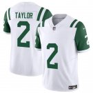 Men's New York Jets #2 Tyrod Taylor White 2024 F.U.S.E. Classic Alternate Vapor Jersey