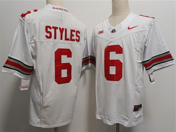 Men's Ohio State Buckeyes Sonny Styles White 2023 F.U.S.E. Limited Stitched Jersey