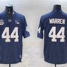 Men's Penn State Nittany Lions #44 Davis Warren Navy 2024 Fiesta Bowl Champions Patch Jersey