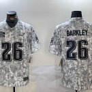 Men's Philadelphia Eagles #26 Saquon Barkley Arctic Camo 2024 F.U.S.E. Salute to Service Jersey