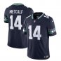 Men's Seahawks DK Metcalf 2023 F.U.S.E. Navy Football Jersey
