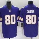 Men's Vikings Cris Carter Purple 2023 F.U.S.E Vapor Untouchable Football Jersey