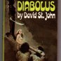 Diabolus by David St. John (E. Howard Hunt) 1972 Fawcett Crest vintage pulp